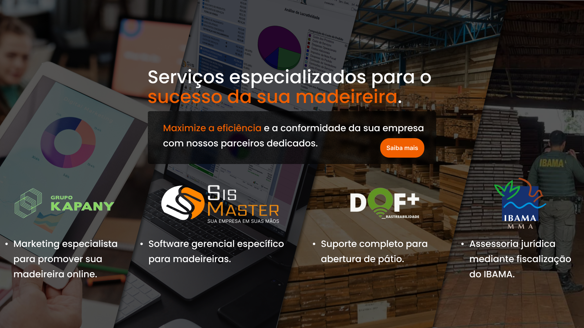 Serviços especializados para sua madeireira